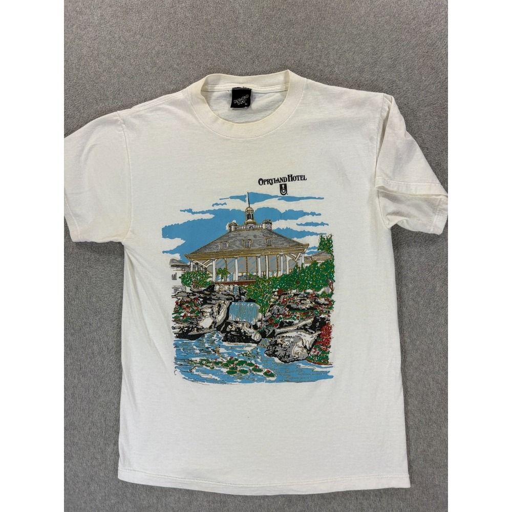 Diamond Dust Vintage‎ 1980's Opryland Hotel Tee Shirt (Men's Medium) Made in USA